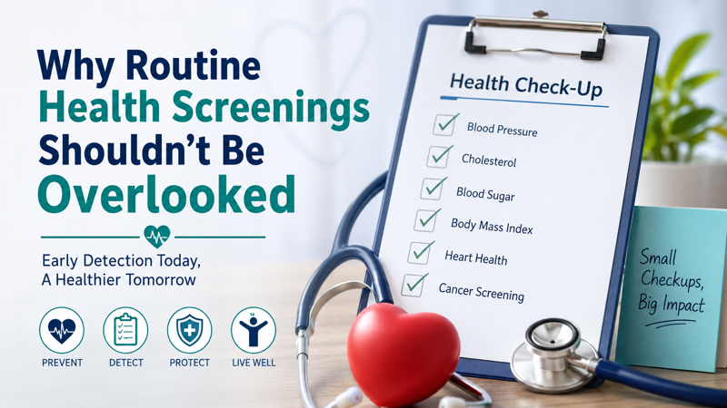 Why Routine Health Screenings Shouldn'T Be Overlooked 10 Routine Health Screenings